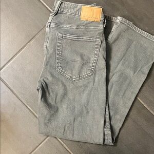 American Eagle Outfitters Men's Slim Gray Jeans